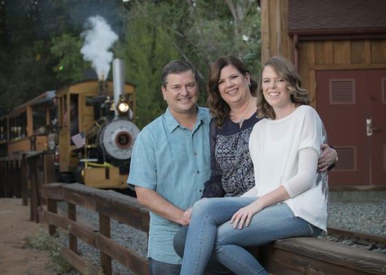 Love the smoke coming from the train!