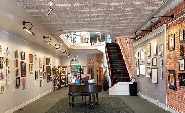 Lots of showroom including upstairs and behind the counter