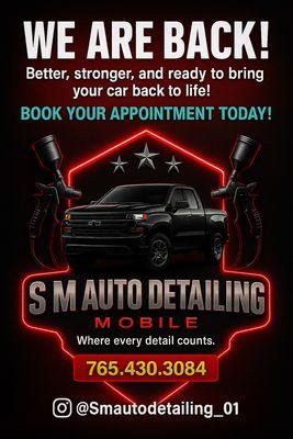 S M Auto Detailing mobile