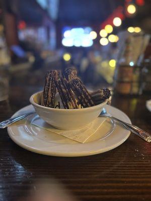 Ice cream and churros