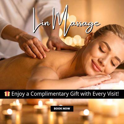 Complimentary gift with every visit