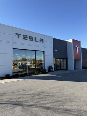 Exterior of business