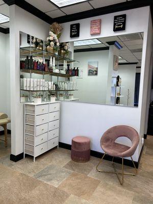 Discover your next must-have hair care products at our retail area 