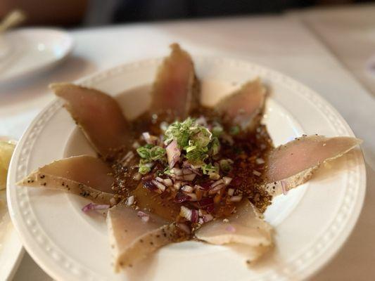 Albacore Carpaccio