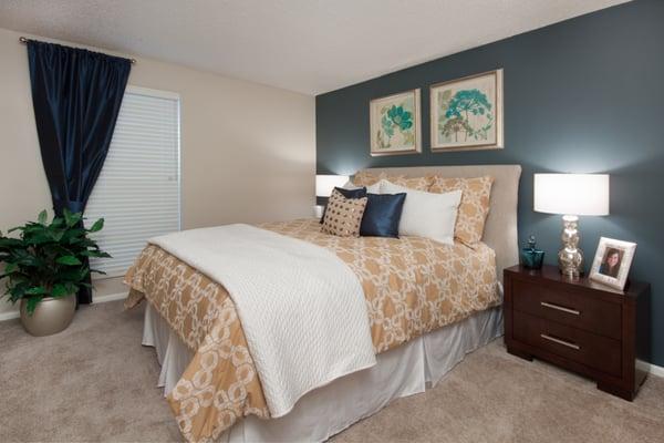 Spacious living spaces