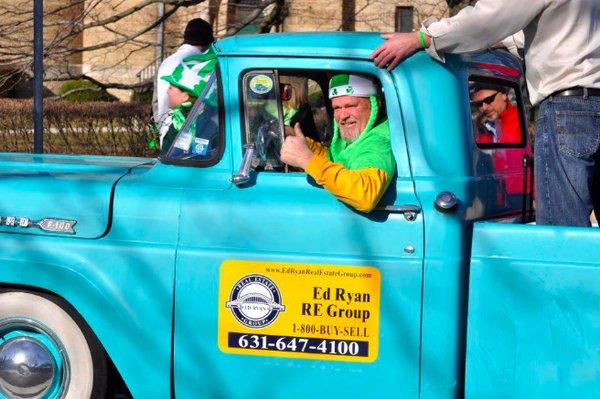 Ed Ryan Real Estate Group in the Bay Shore, NY St. Patrick's Day Parade