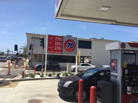 It's a 76 station. Phone number is 949-723-0305