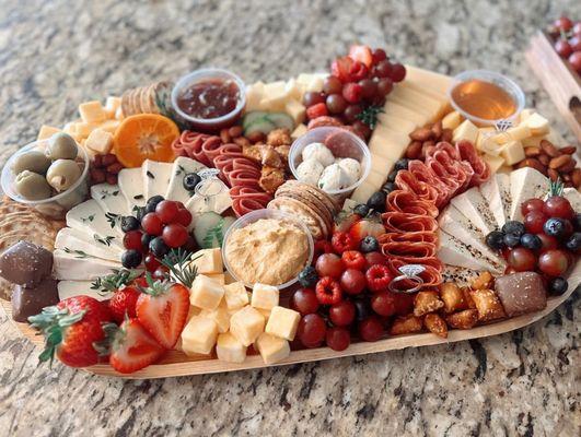 Green Leaf Charcuterie Boards