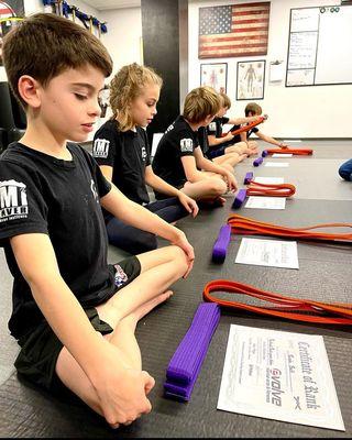 Success is a journey. Kids Martials Arts Class Grandation