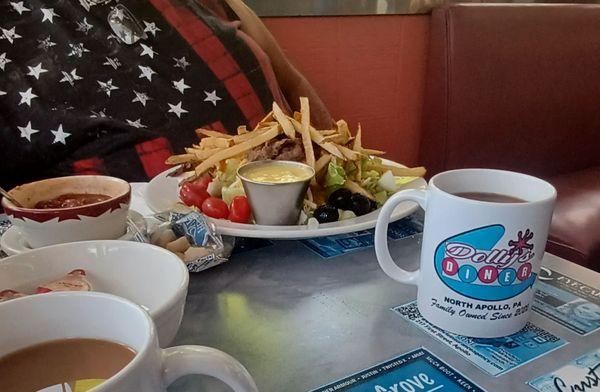 STEAK TIP SALAD (REAL STEAK TIPS!)