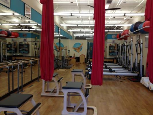 Full service, customized Pilates studio.  Private, Semi-private, Group Classes. All apparatus including Aerial Silks, Barre, and MELT Method