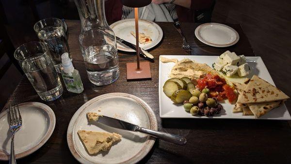 table for two. very very small.