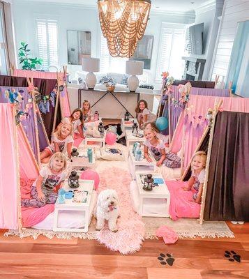 Charleston Slumber Party