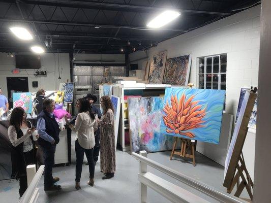 Happy Hour with the Artists 11.29.18