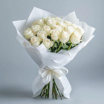 LovetoyourStep Premium White Roses