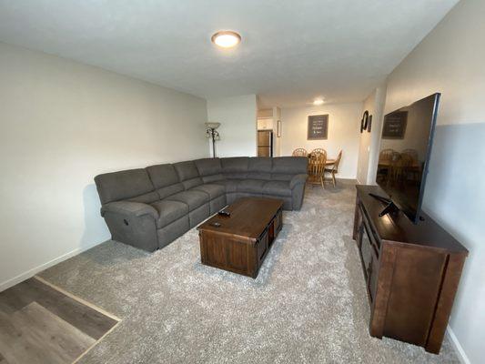 Comfortable living spaces.