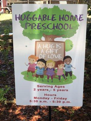 Huggable Home Preschool