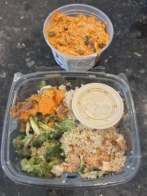 Blair Bowl and a Cajun Girl Chicken Salad