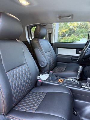 Katzkin custom leather seats