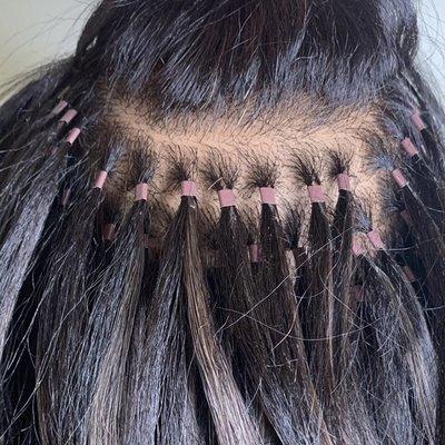 Pink and Natural Hair