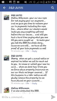 After saying I contacted the BBB. He falsified the story and put my private business out there on social media.