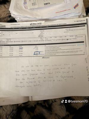 More falsified monies obtained from DHHS by eaves Washingtonian (returned)