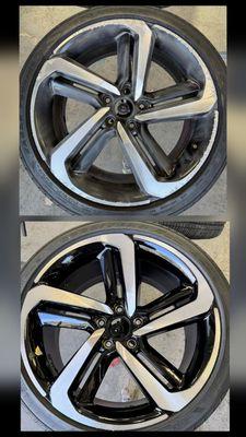 Restored some Honda accord wheels