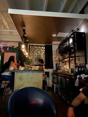 Bar (there are maybe 5-6 seats here if I remember correctly.)