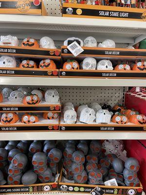 Halloween decorations.