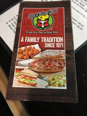 Fox's Pizza Den