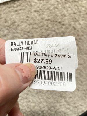 Price increase