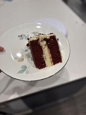 Red velvet cheesecake