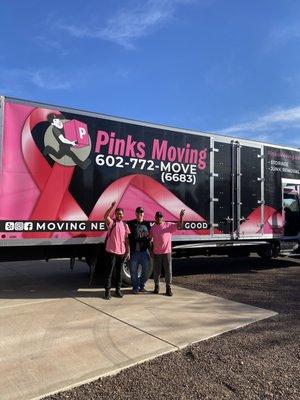 Pink's Moving