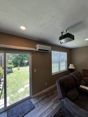 Minisplit indoor unit.