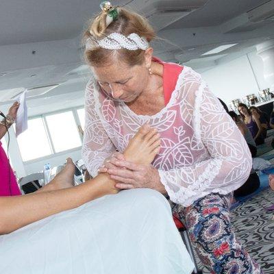 In a foot reflexology session your foot will be gently stretched, flexed, extended, rocked, wrung, rotated, twisted, compressed and more!