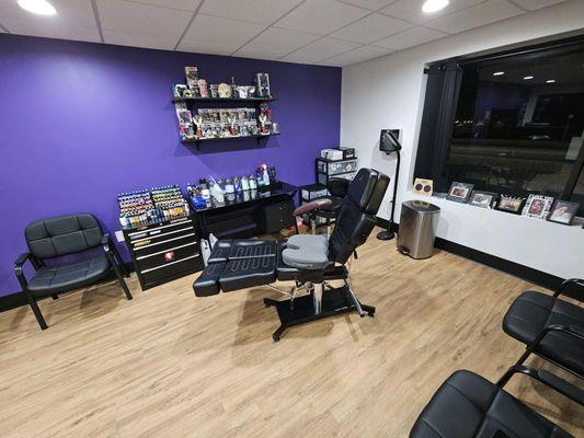 Make an appoint today to sit in this chair for your next session.