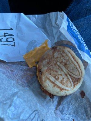 Bacon Egg Cheese McGriddle