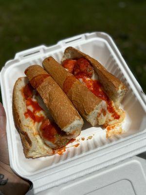 Meatball parm grinder