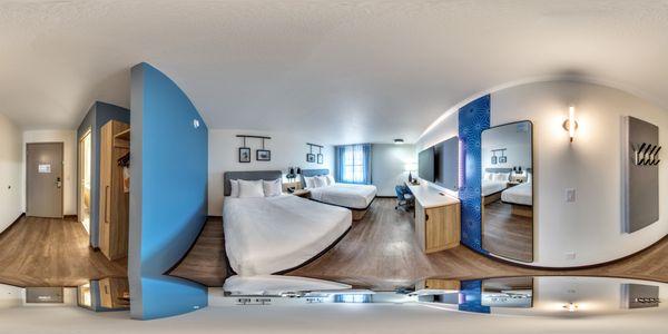 Our Double queen for family to stay !