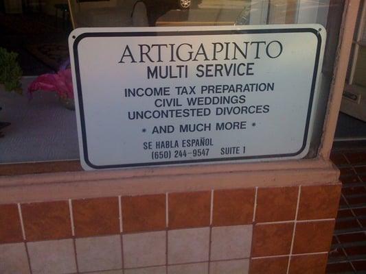 Artigapinto Legal Document Preparation