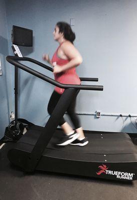 True Form Treadmill for proper running form