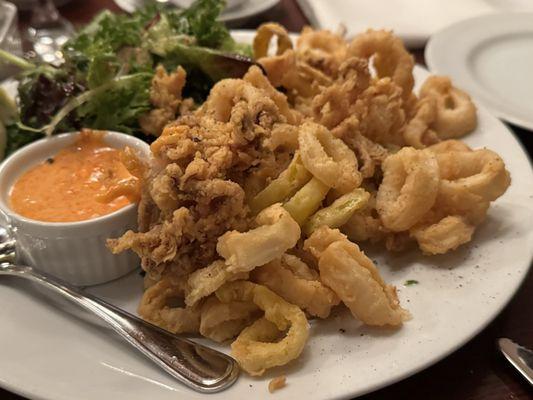 Calamari and Peppers