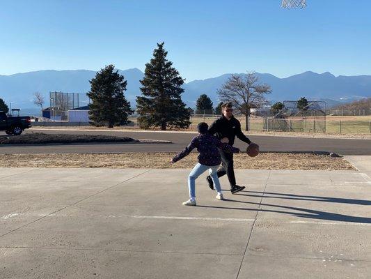 Basketball defensive