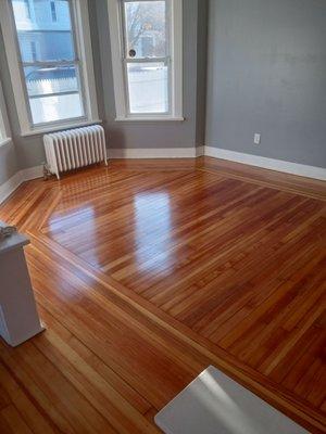 Refinished Douglas fir