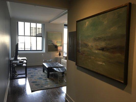 One bedroom unit with private terrace.