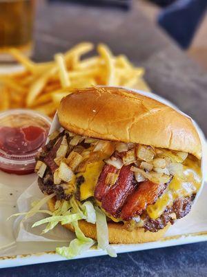 Bacon Cheddar Burger