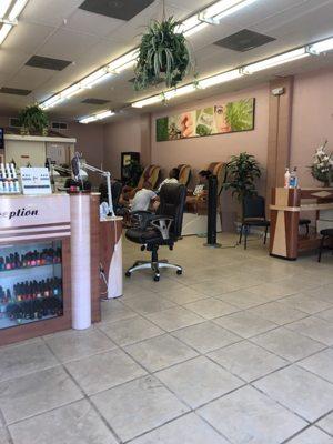 Very clean place, nothing to be disgusted about so that's good.