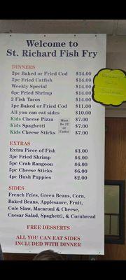 Saint Richards Fish Fry