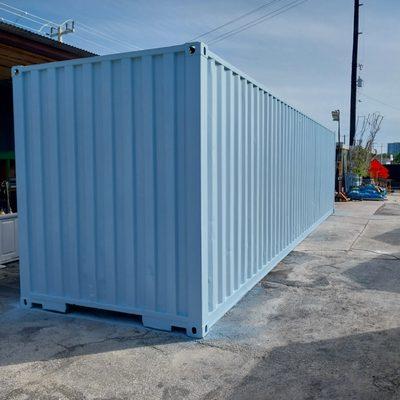 Prepped and painted container