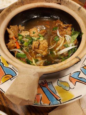 Ginger vegan chicken